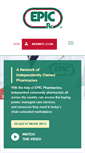 Mobile Screenshot of epicrx.com