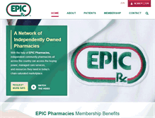 Tablet Screenshot of epicrx.com